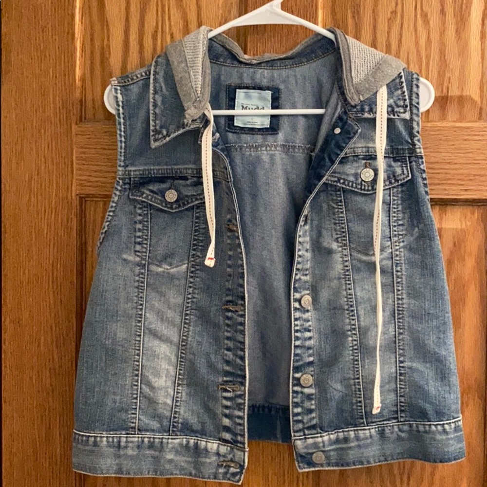 Jean jacket vest